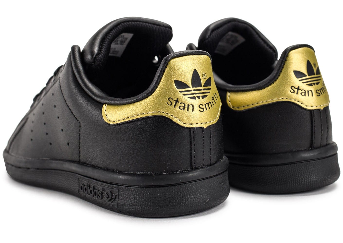 adidas stan smith noir doré